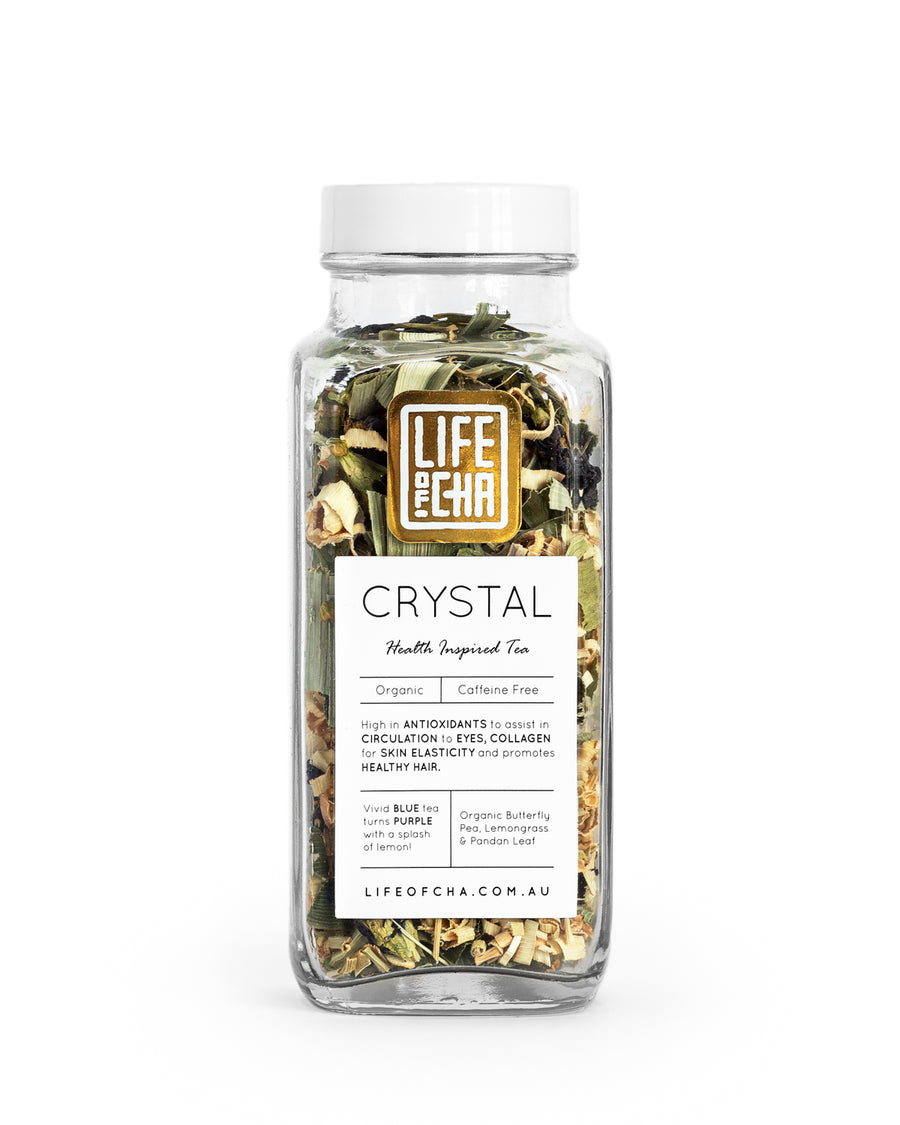 Old Recipe Crystal Blue - (Butterfly Pea Tea, Pandan and Lemon Grass) - Loose Leaf Tea